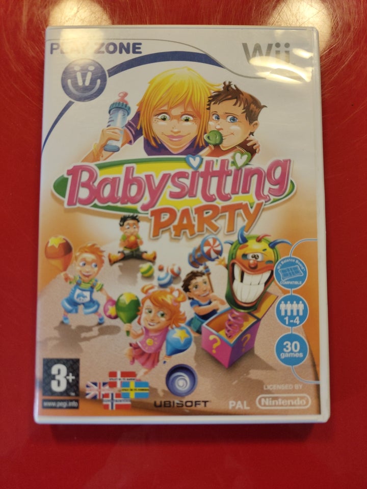 Babysitting party Nintendo Wii