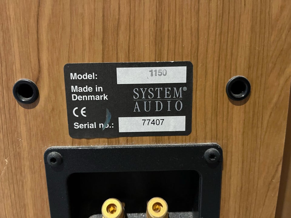 Højttaler, System Audio, 1150