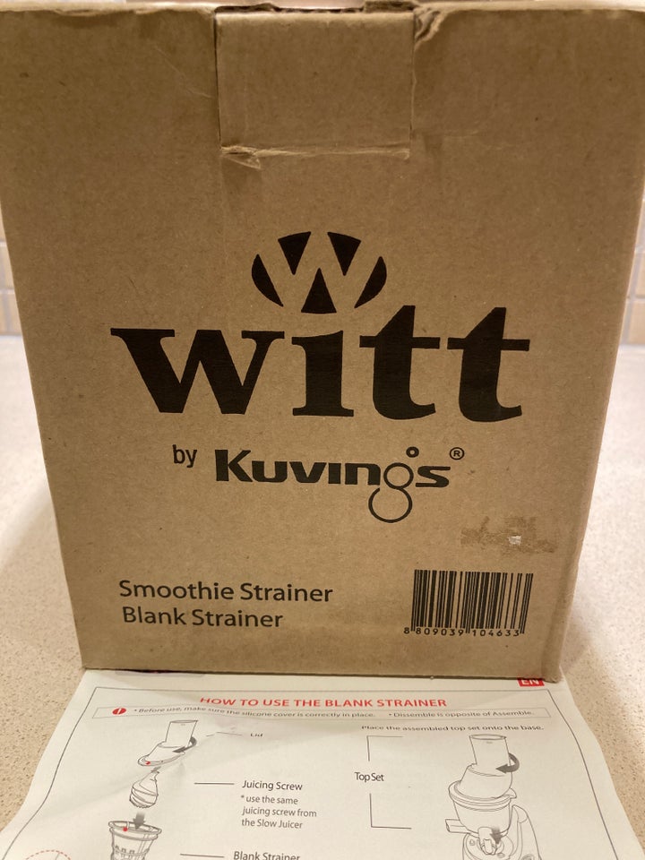 Witt by kuvins smoothie og issæt,