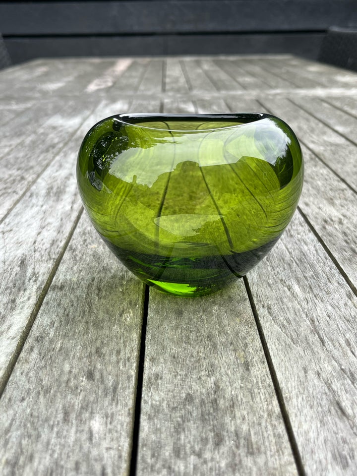 Glas, Vase, Holmegaard Glasværk