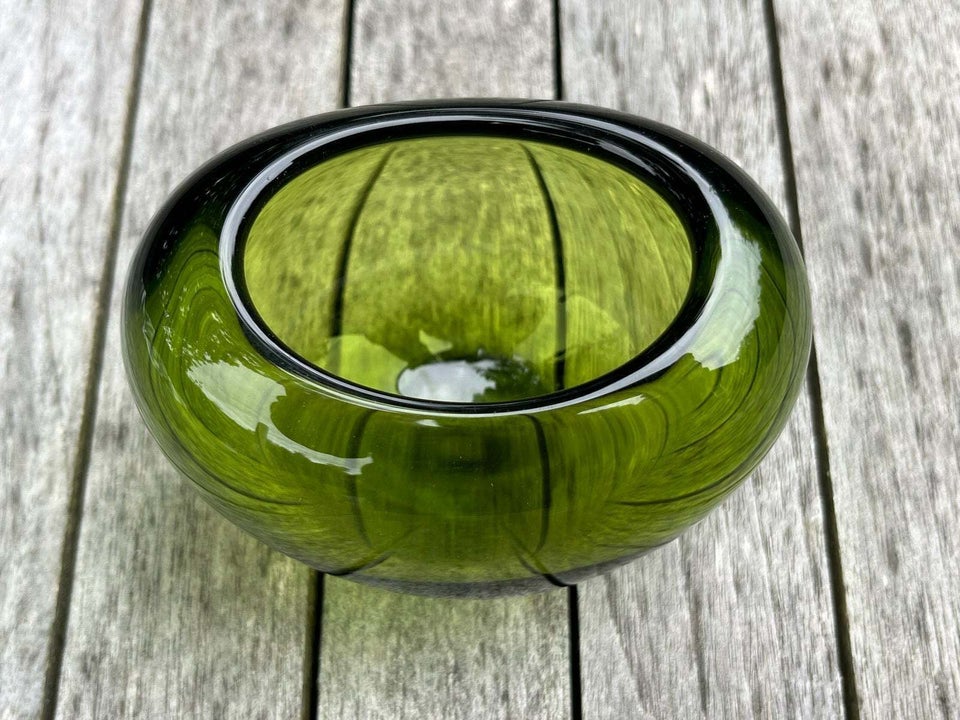 Glas, Vase, Holmegaard Glasværk