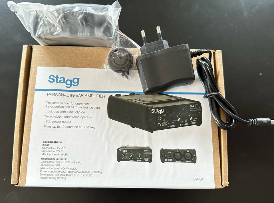 In-Ear monitor forstærker., Stagg