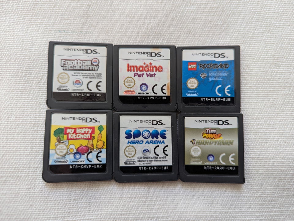 Nintendo DS + 3DS spil fra 20kr