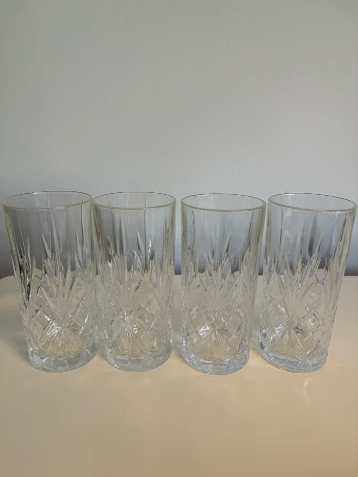 Glas, Krystalglas 4 stk