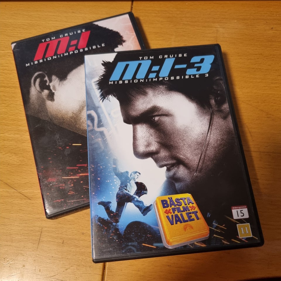 Mission Impossible 1+3, DVD,