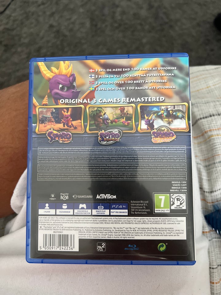 Spyro reignited trilogy , PS4,