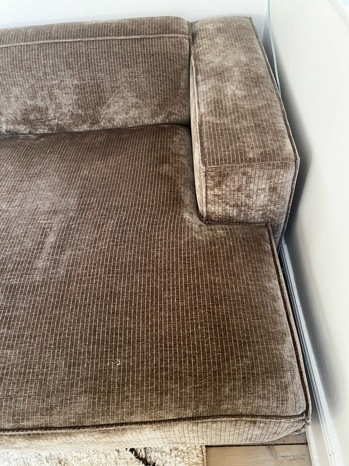 Sofa fløjl 4 pers