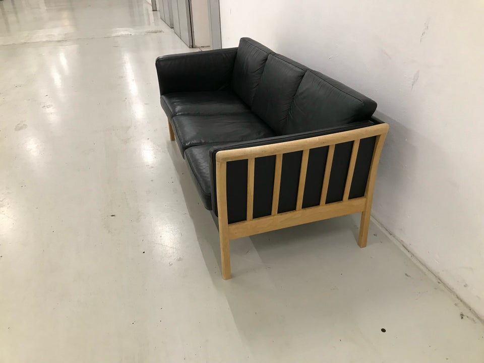 Sofa læder 3 pers