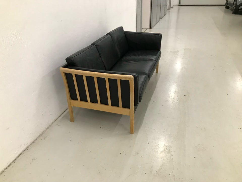 Sofa læder 3 pers