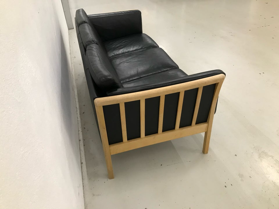 Sofa læder 3 pers