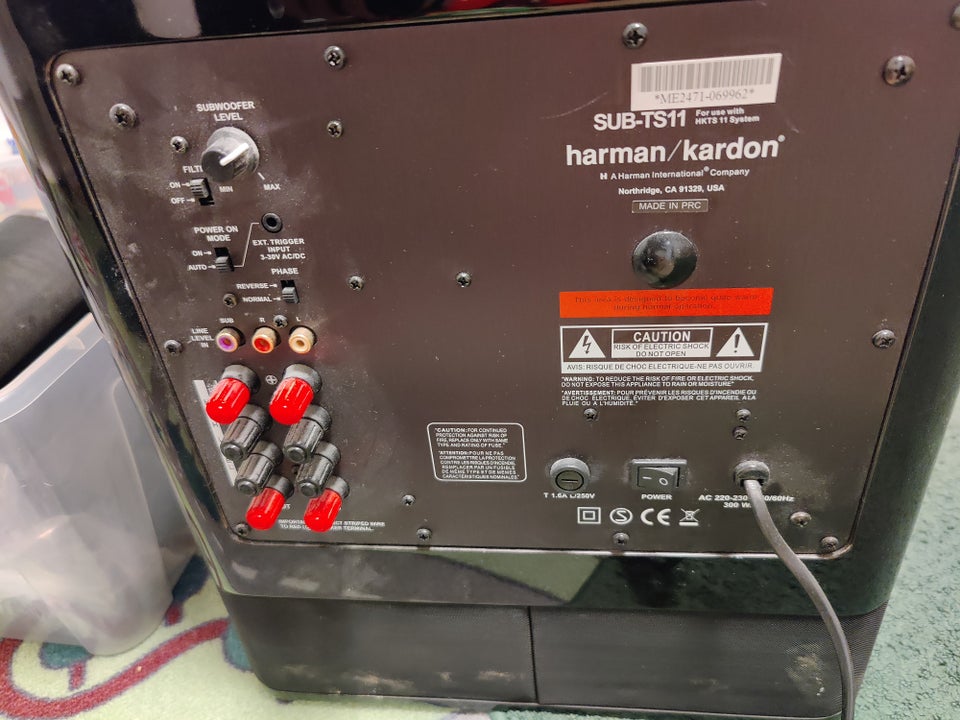 5.1 højttalersæt, Harman Kardon,