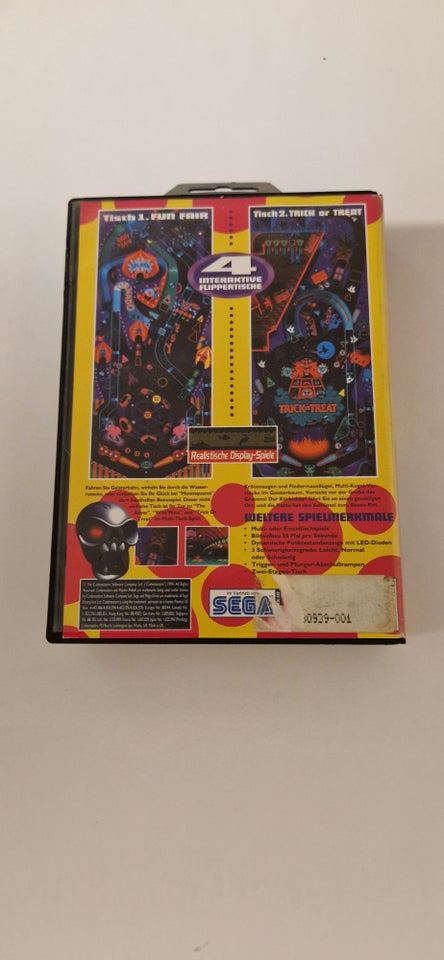 Psycho pinball Sega mega drive