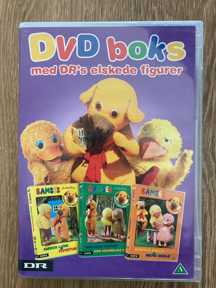 Bamse og Kylling DVD boks, DVD,