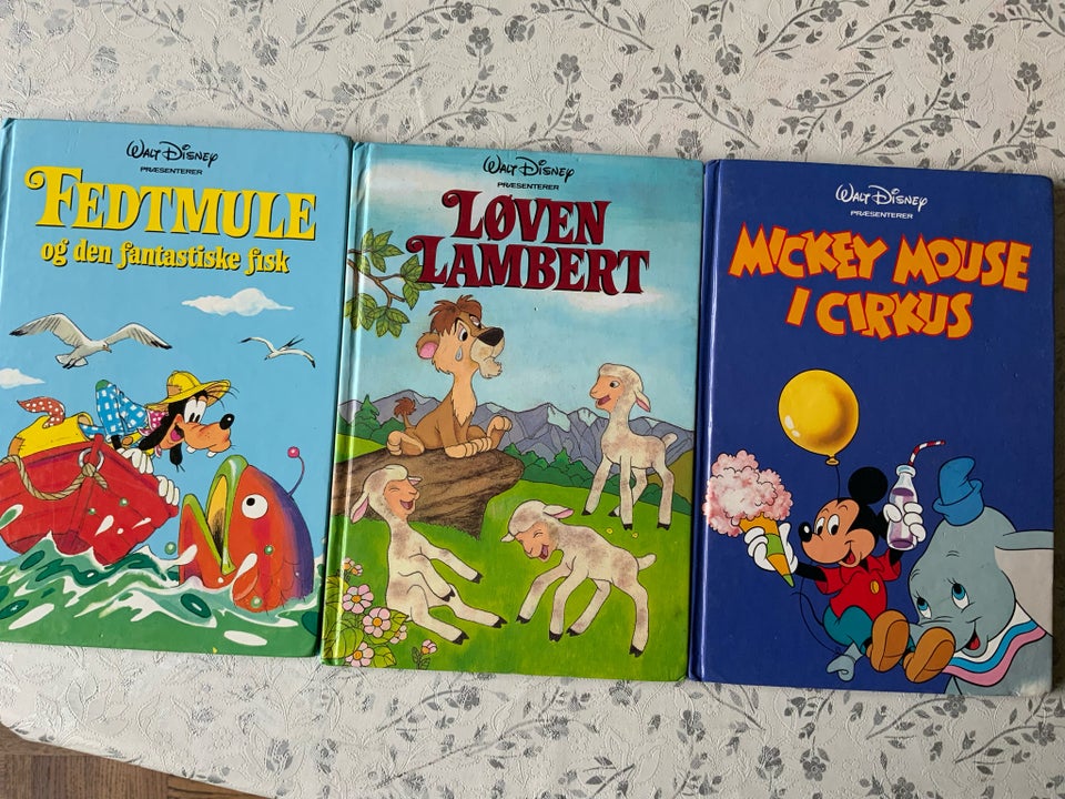 3 Walt Disney bøger fra Anders Ands