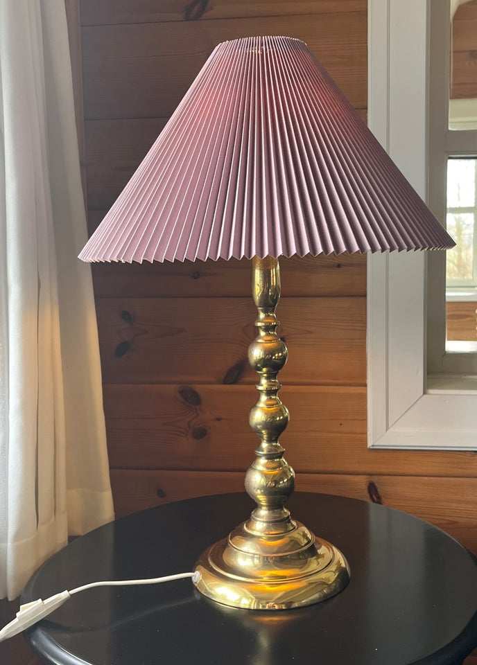 Anden bordlampe Messing