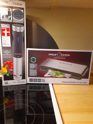 Sous vide plus vakuum pakker Profi