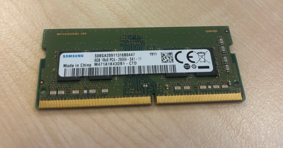 Samsung, 8GB, DDR4 SDRAM