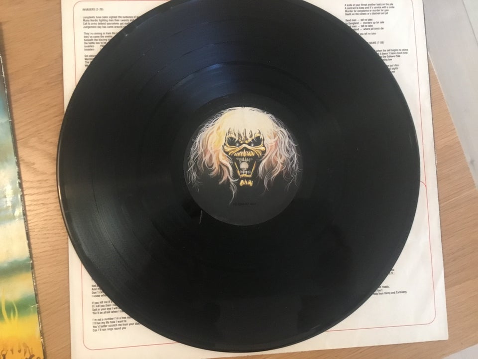 LP, Iron Maiden, Number of the Beast