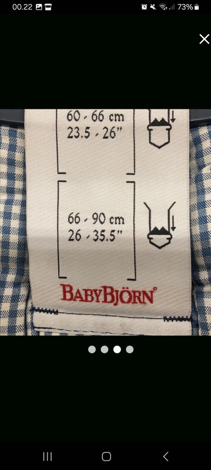 Bæresele, Denim, Babybjörn