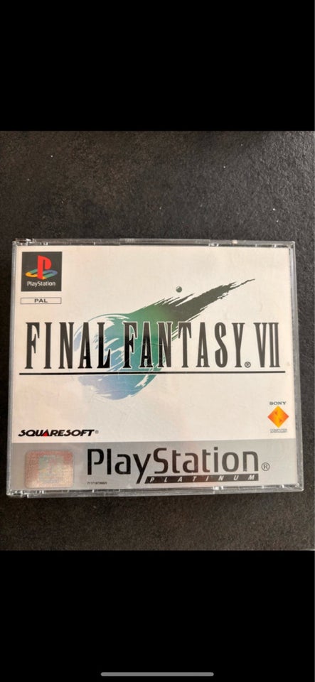 Final fantasy VII 7, PS, adventure