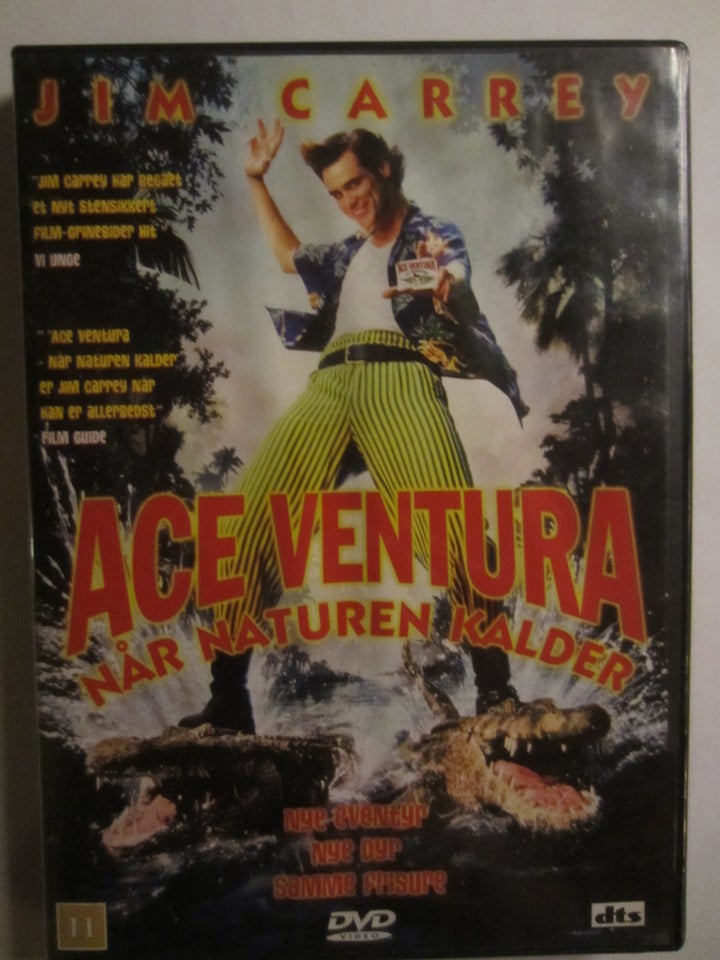 Ace Ventura, DVD, komedie