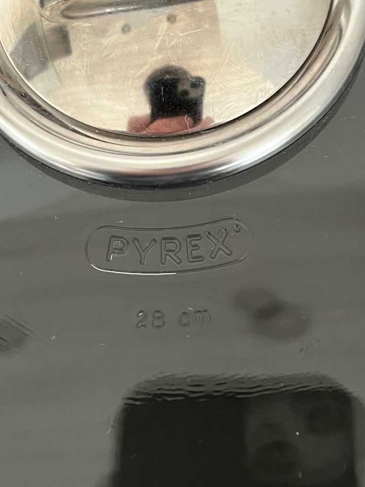 pande med låg, Pyrex