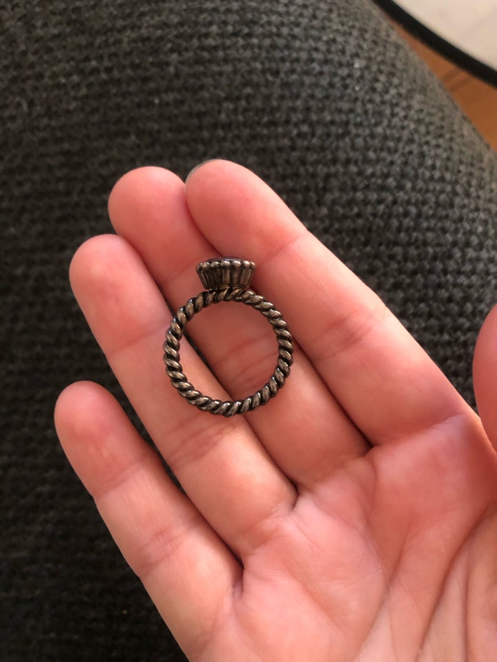 Fingerring, sølv, ?