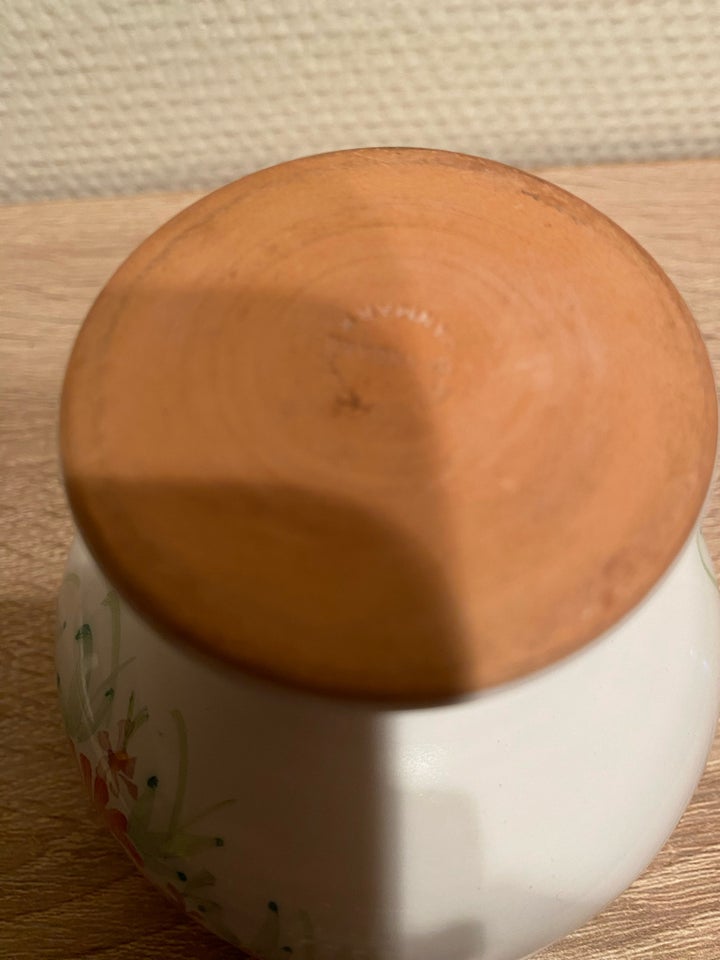 Keramik Skål på fod og fingerringe