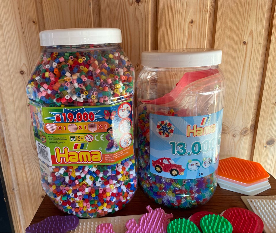 Perler/plader, Plastic perler,