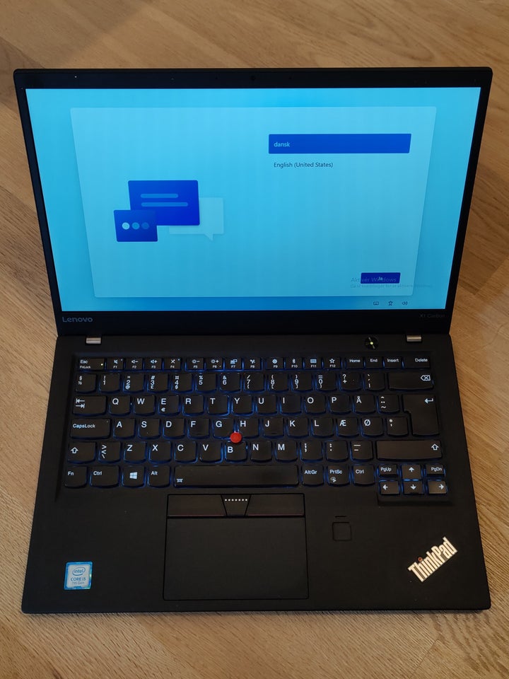 Lenovo X1 Carbon, I5 GHz, 8GB GB ram