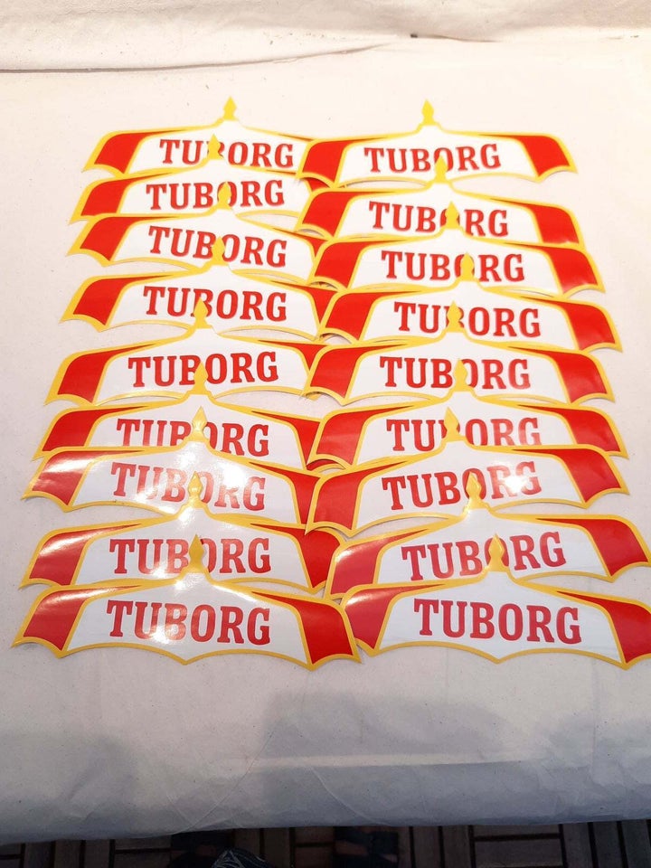 Klistermærker TUBORG