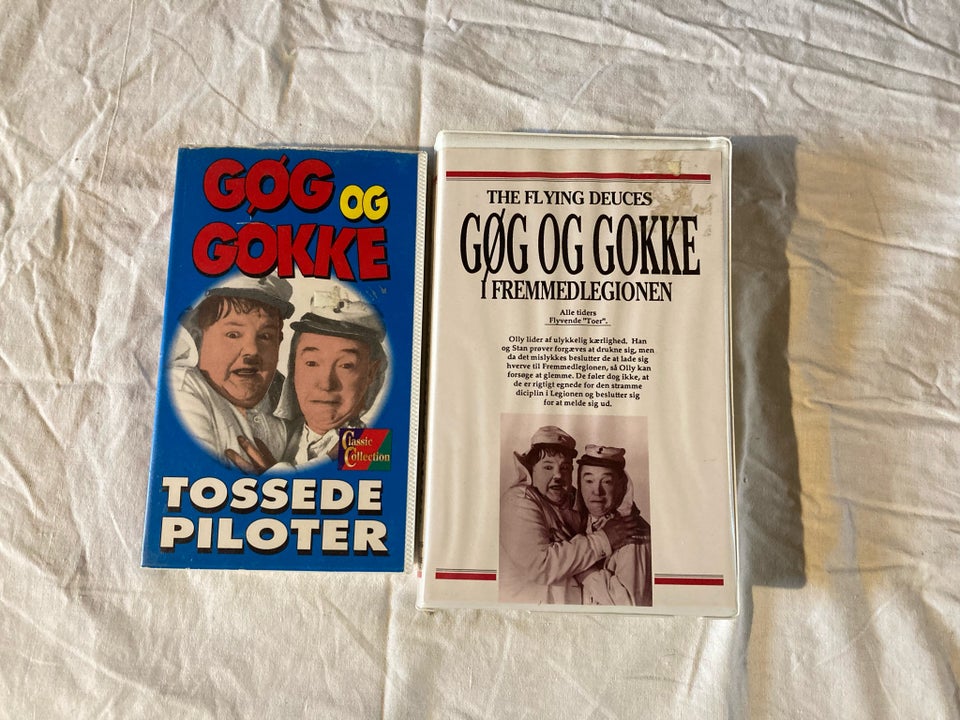 Komedie, Gøg og Gokke VHS film