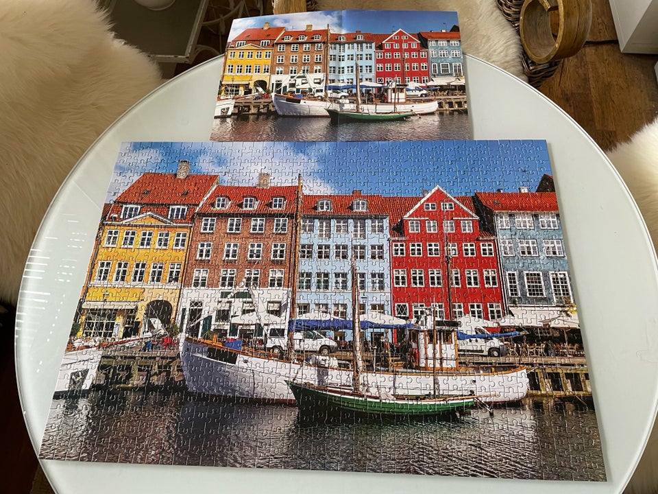 Nyhavn og landskab , puslespil