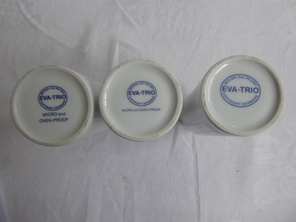 Porcelæn, Platmenage, Eva Trio