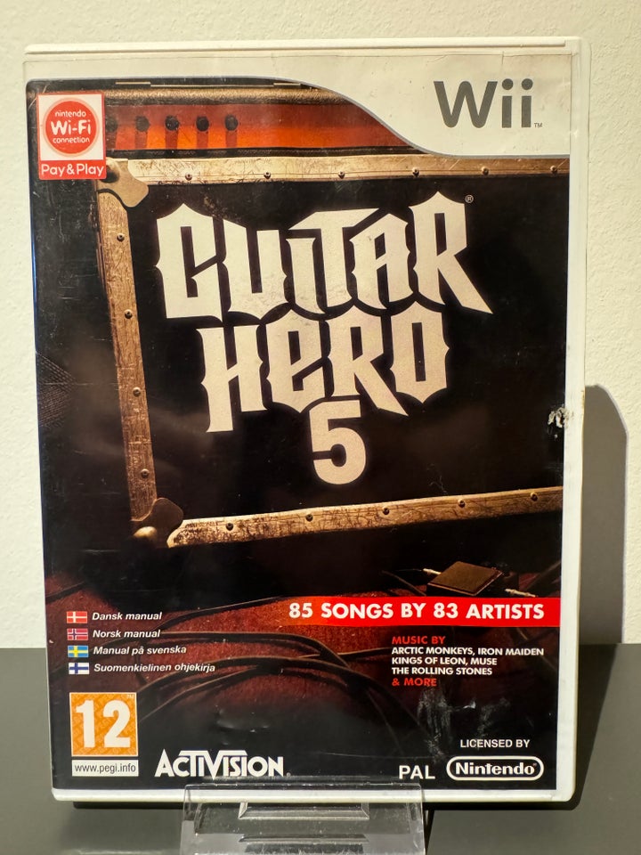 Guitar Hero 5 Nintendo Wii anden