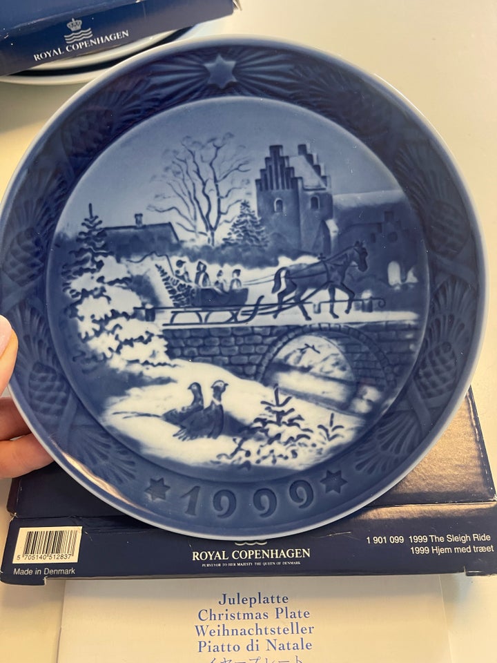 Juleplatte, Royal Copenhagen ,