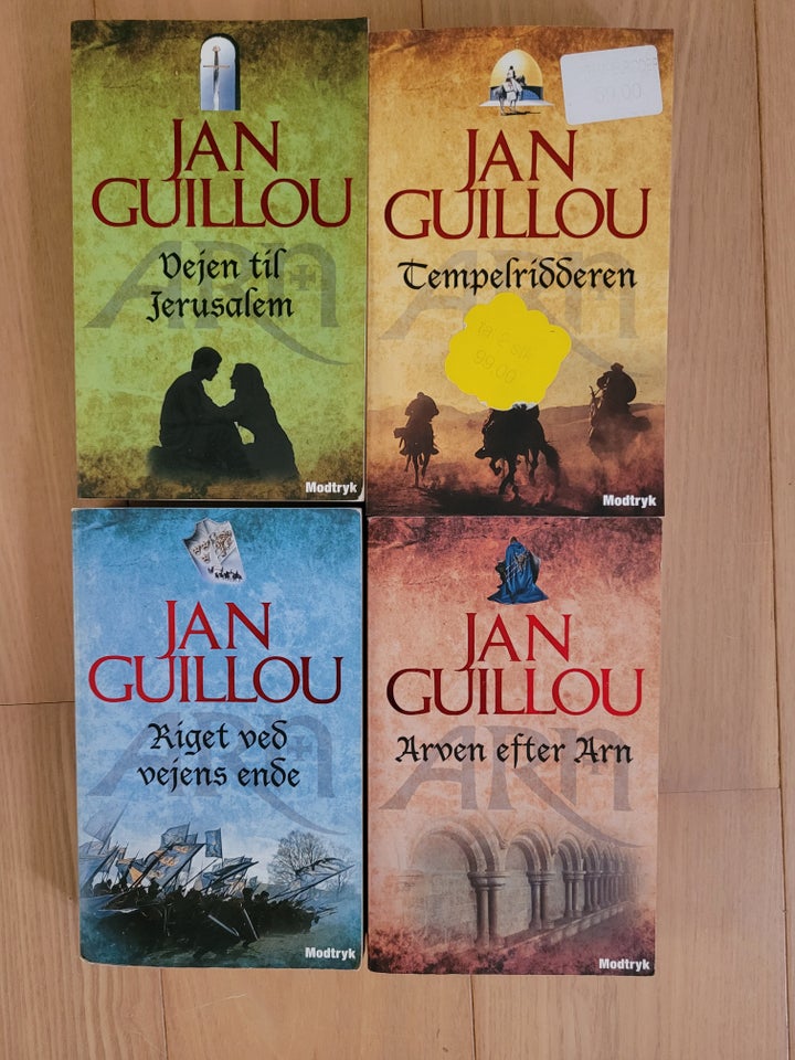 Tempelridderen 1-4, Jan Guillou,