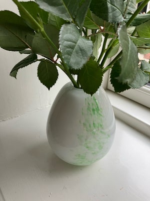 Glas Glasvase rundt kuglevase