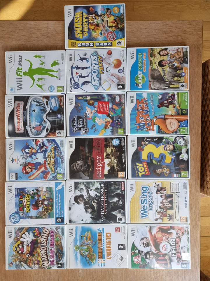 Wii spil sælges, Nintendo Wii