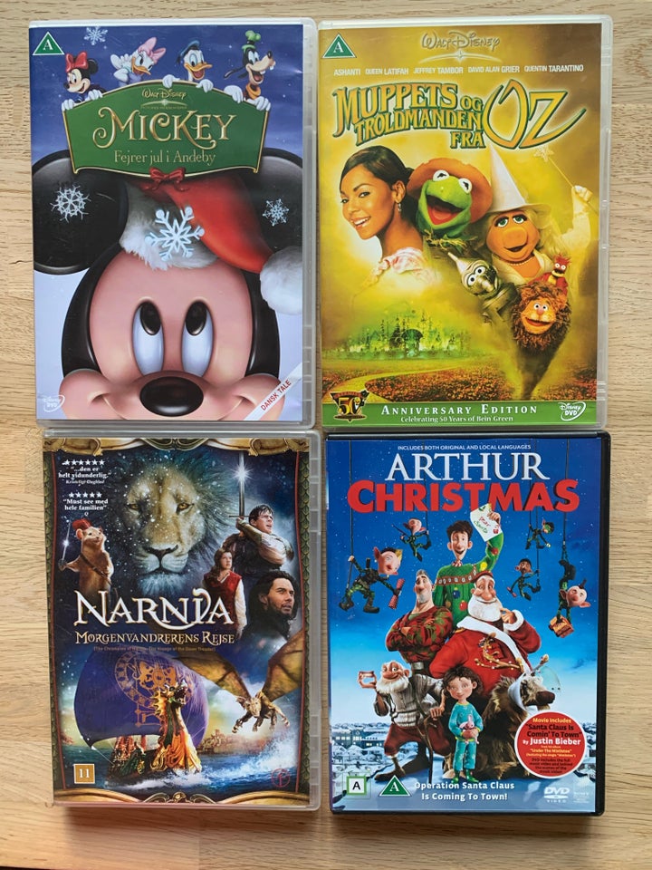 Julefilm, instruktør Blandet, DVD