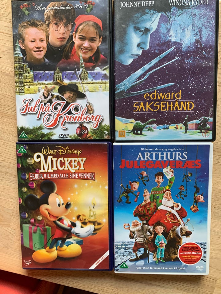 Julefilm, instruktør Blandet, DVD