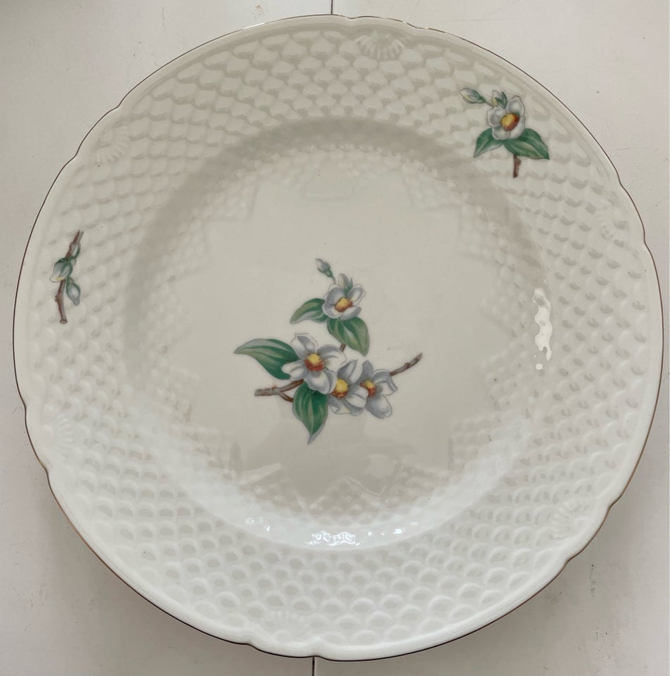 Porcelæn, Skåle fade og tallerkner