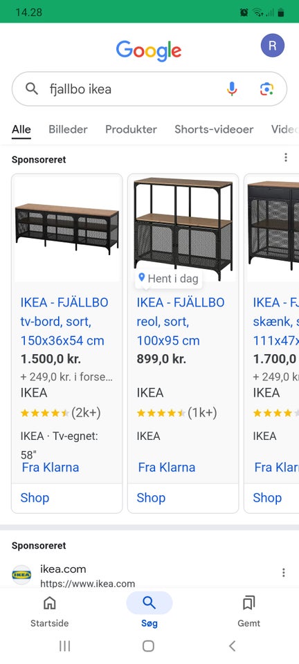 Reolsystem, Ikea fjallbo