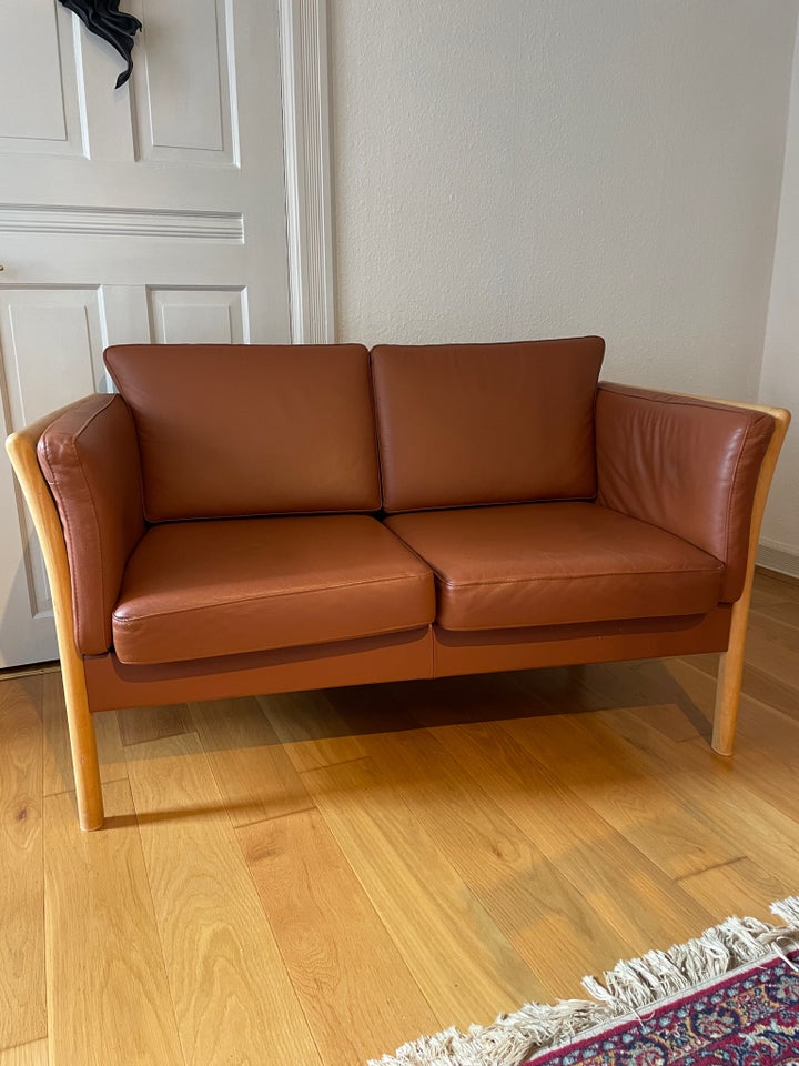 Sofa læderlook 2 pers