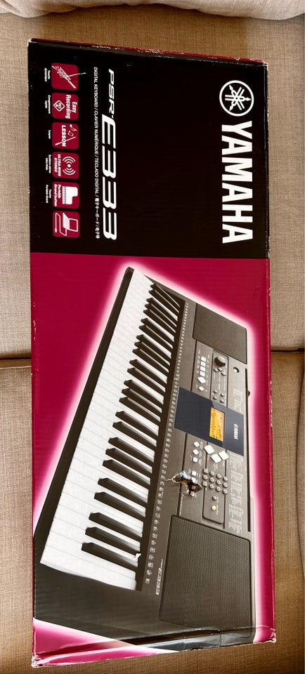 Keyboard, yamaha PSR E333