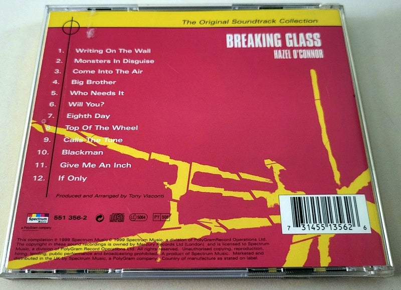 Breaking Glass (Hazel O'Connor: