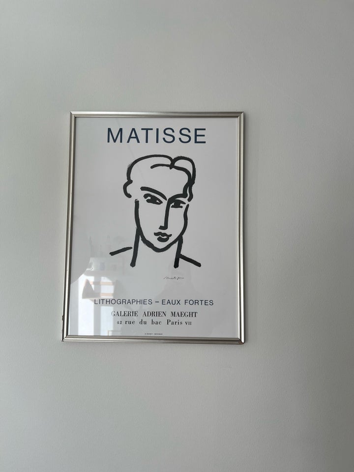 Plakat, Matisse, b: 53,5 h: 69