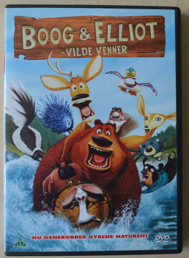 Boog og Elliot vilde venner, DVD,