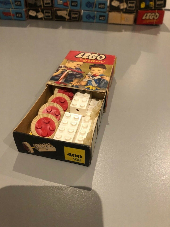 Lego System 400 MED KASSE OG