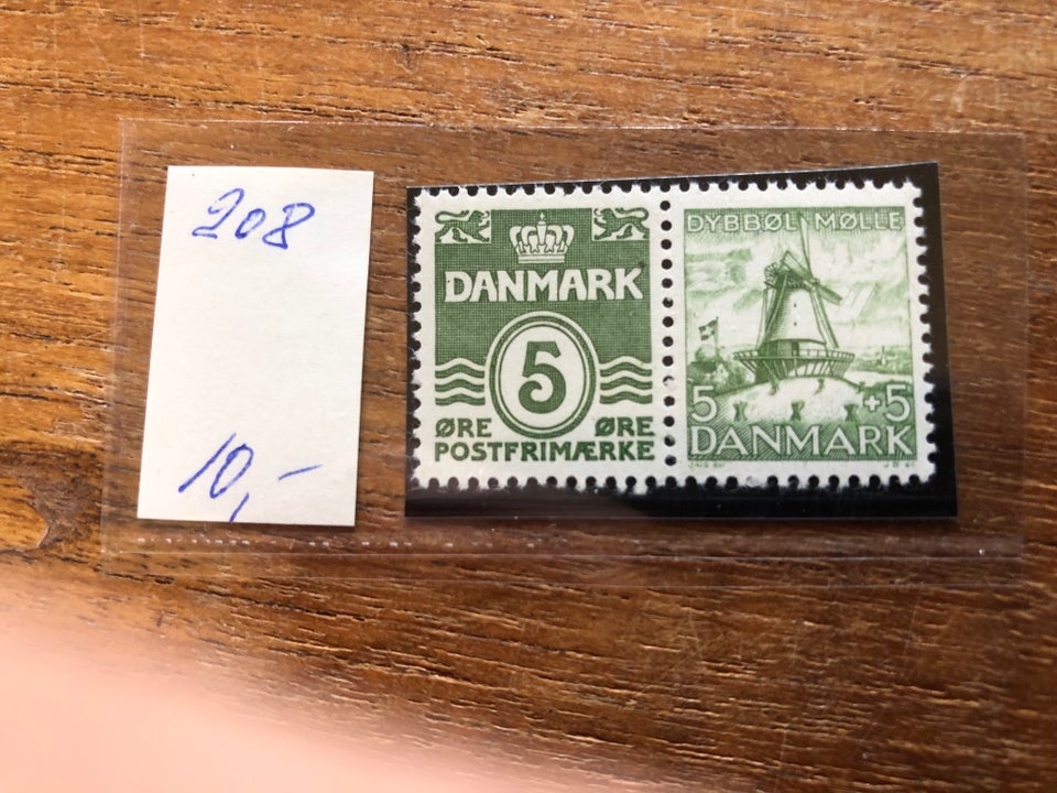 Danmark, ustemplet, 208